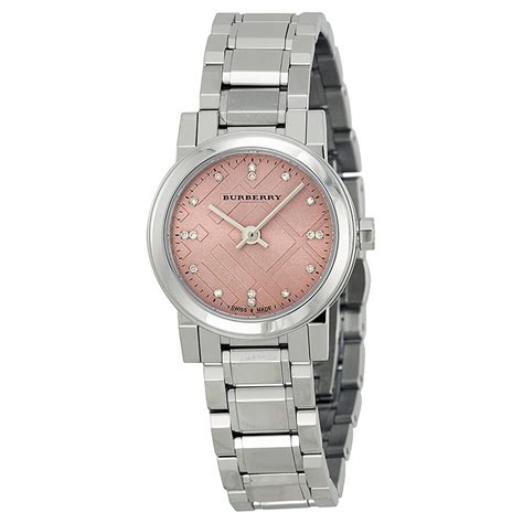 burberry pink dial watch 34mm|Burberry Heritage Wristwatches for sale .